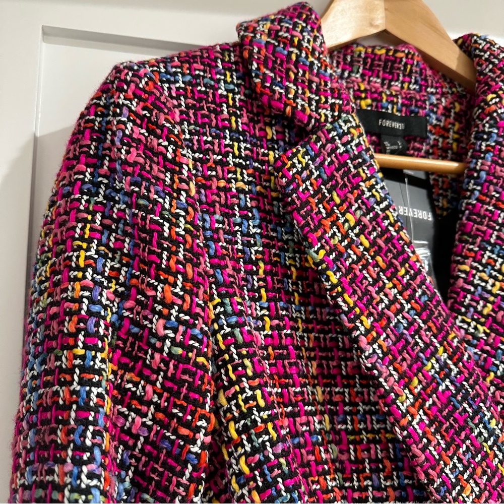 Double-Breasted Button Coat NWT - image 2